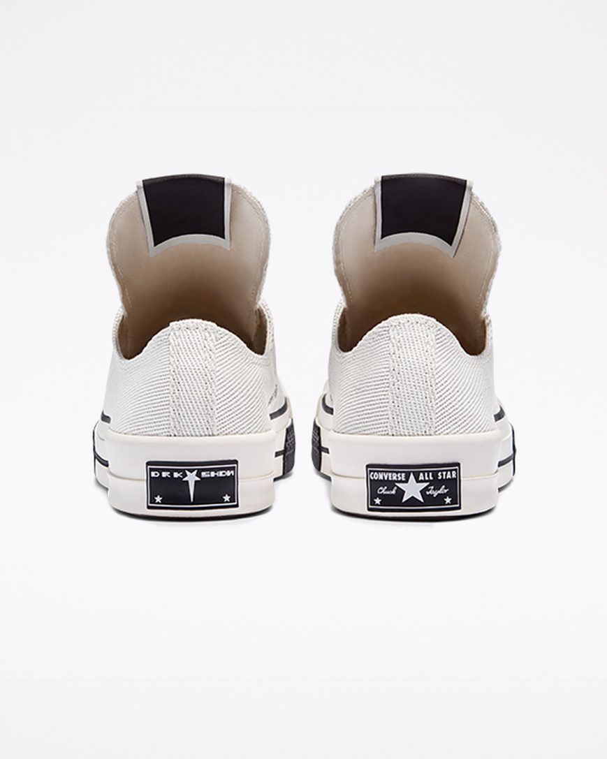 Women's Converse TURBODRK Chuck 70 Low Top Shoes White / Black | AU 0315CP